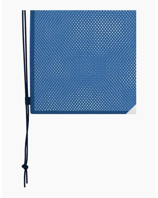 Speedo Blue Xl Team Logo Mesh Drawstring Bag