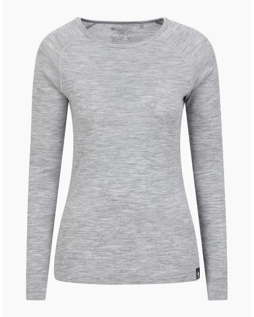 Mountain Warehouse Black Ladies Merino Ii Thermal Top