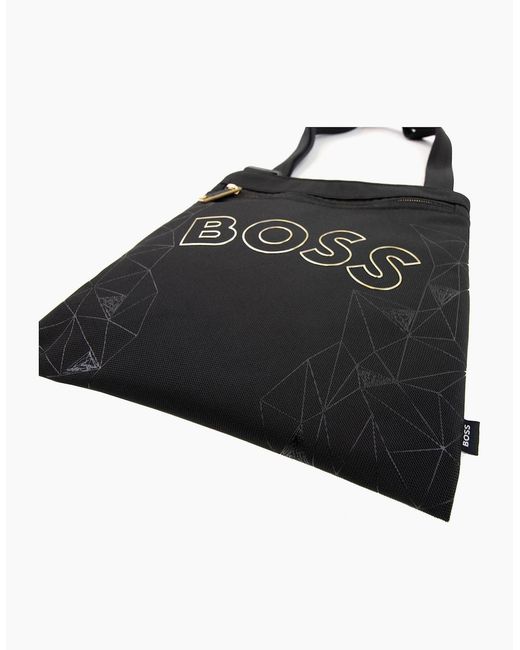 Boss White Catch Gl Structured Nylon Seasonal Pattern Envolop 001 for men