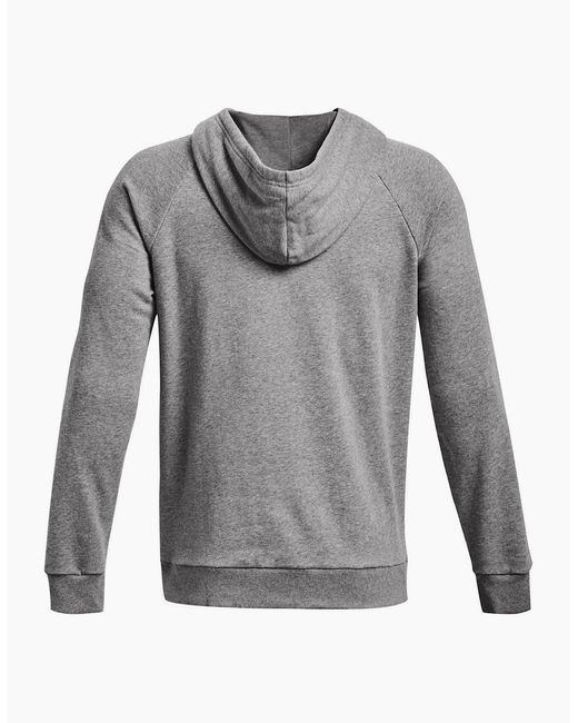 Under Armour Gray Adult Rival Fleece Hoodie