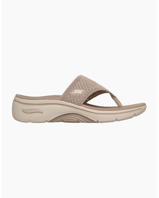 Skechers Go Walk Brown Go Walk Arch Fit 2.0 Sandals