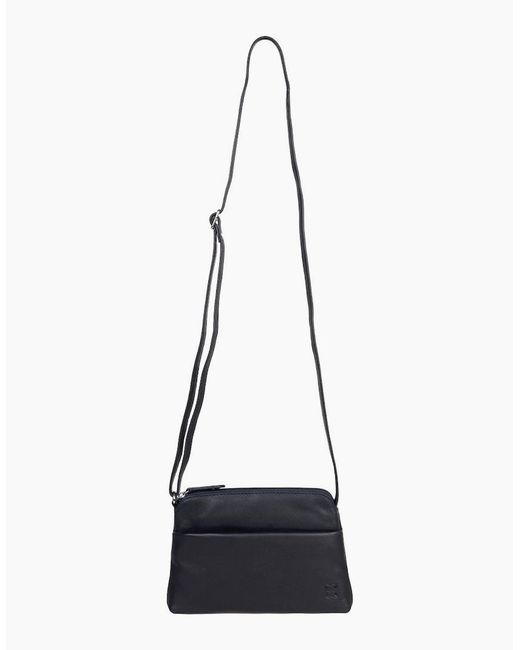 Lakeland Leather White Rydal Cross Body Bag