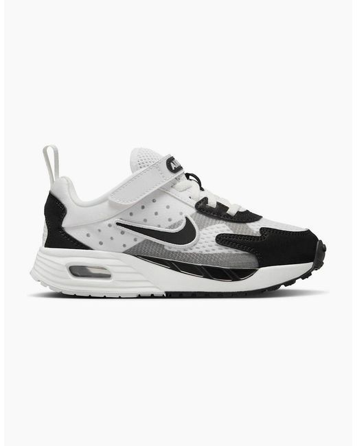 Nike Air Max White Air Max Solo Lace Up Road Sneakers