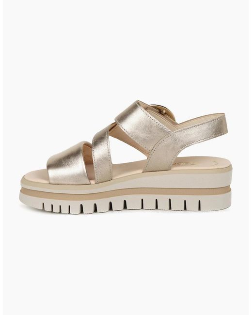 Gabor White Amarillo Sandals