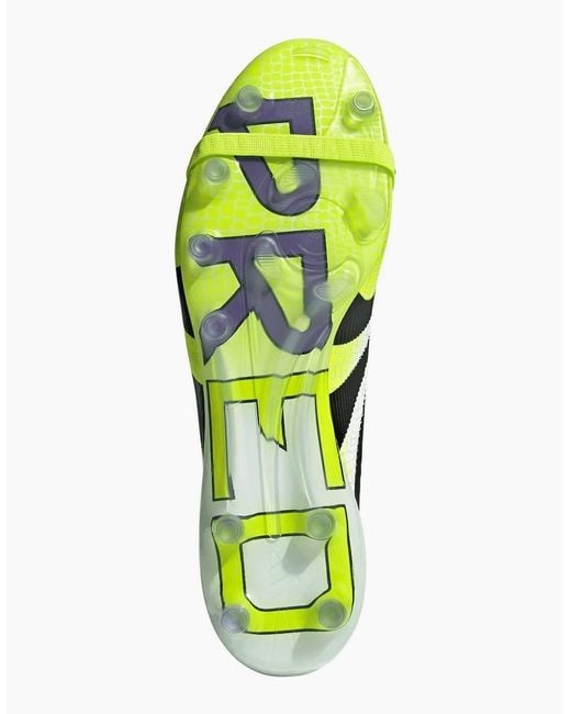 Adidas Predator Green Predator Fold Over Tongue Astro Turf Football Boots for men