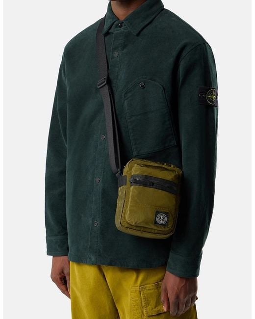 Stone Island Green X Body 9200015 Bag for men