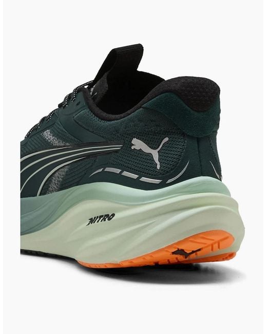 PUMA Green Magnify Nitro 3 Everyday Neutral Road Running Shoes for men