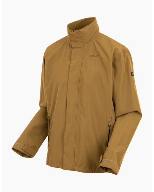 Regatta Brown Matt Ii Waterproof Jacket for men