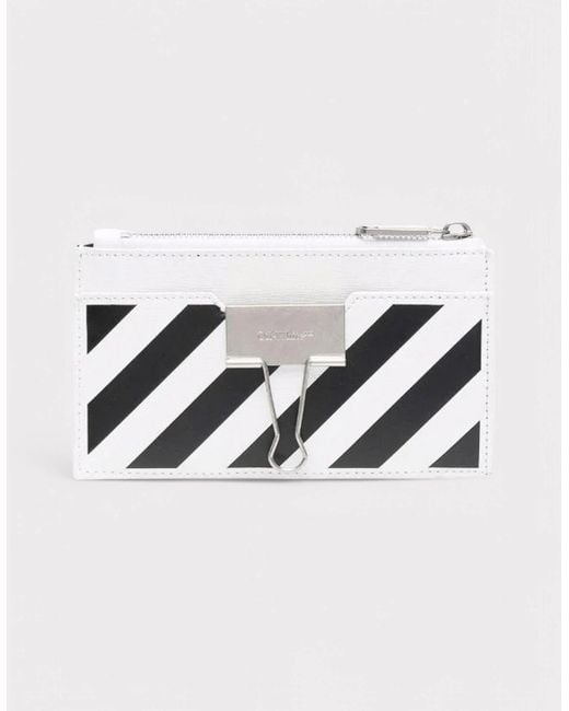 Off-White c/o Virgil Abloh Natural Binder Card Case
