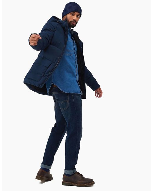 Regatta Blue Falkner Padded Jacket for men