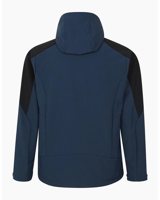 Mountain Warehouse Blue Radius Recycled Soft Shell Jacket for men