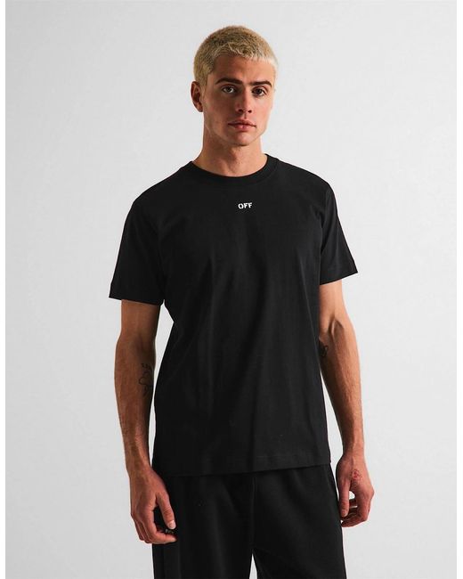 Off-White c/o Virgil Abloh Black Slim Fit T Shirt for men
