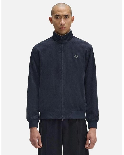 Fred Perry Blue Cord Brentham Jacket for men