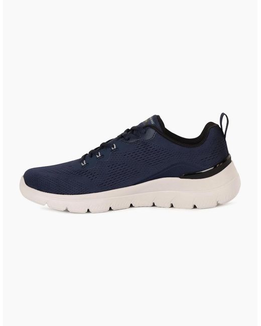 Skechers Blue Arch Fit Summits Kravel Lace Trainers for men