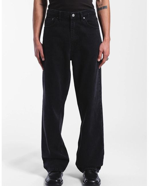 Dr. Denim Black Omar Relaxed Denim