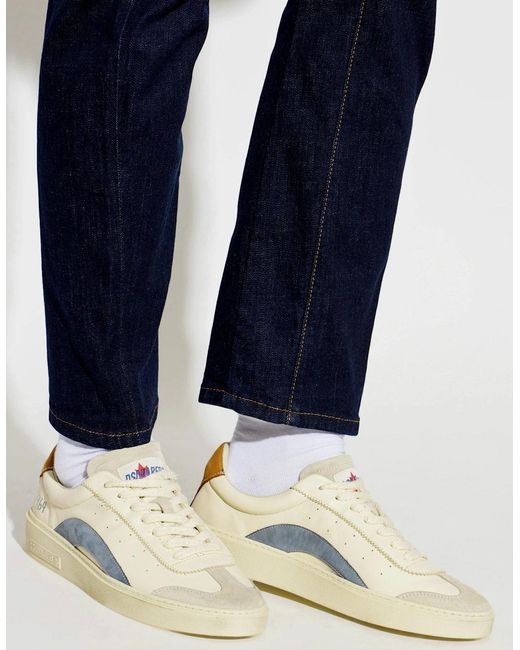 DSquared² Natural D2 Rider Sneakers for men