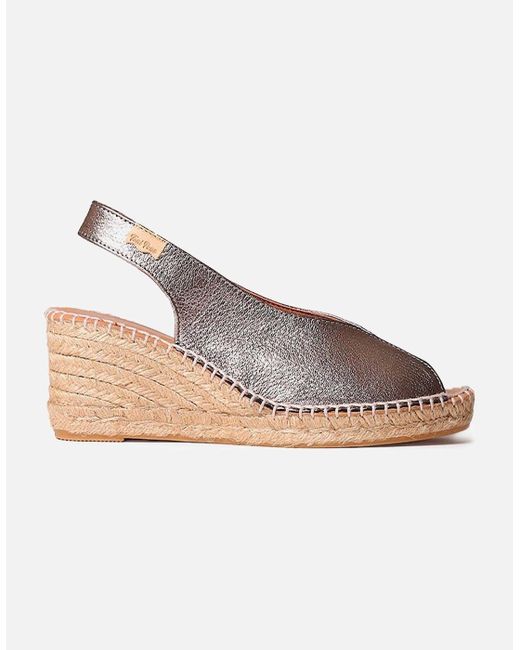 Toni Pons Pink Laila Wedge Heel Espadrille Sandals
