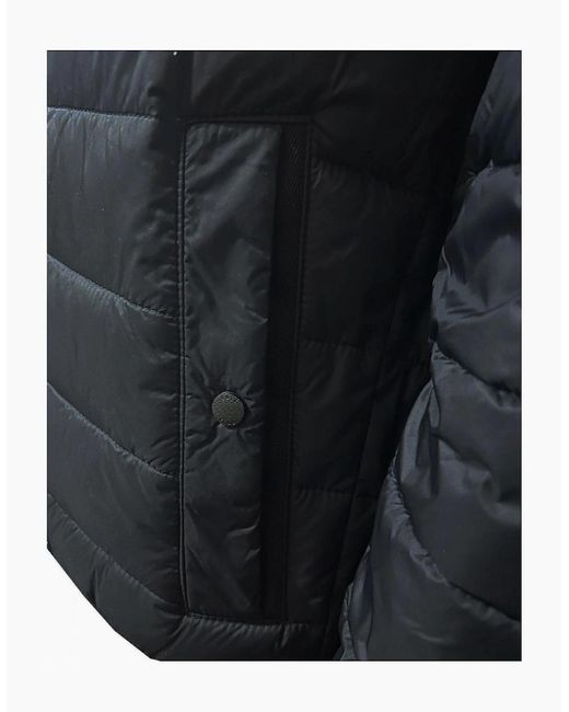 Boss Gray Owand Zip Puffer Jacket for men
