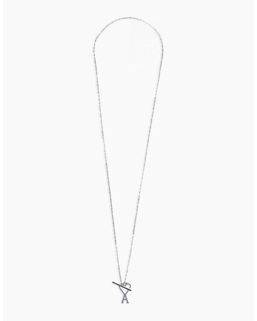 AMI White Adc Chain Necklace for men