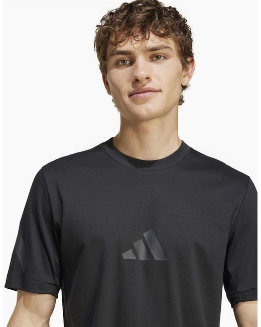 Adidas Black M Z.N.E. Tee T-Shirt for men