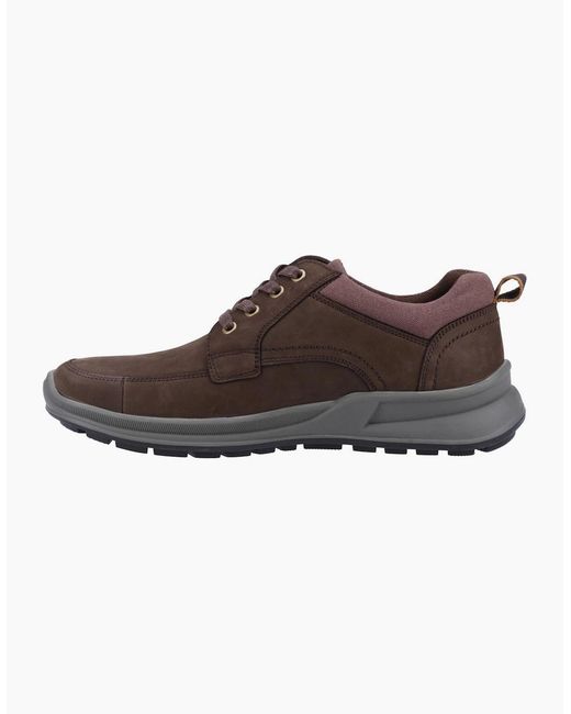 Hush Puppies Brown Adam Lace Up Shoes for men
