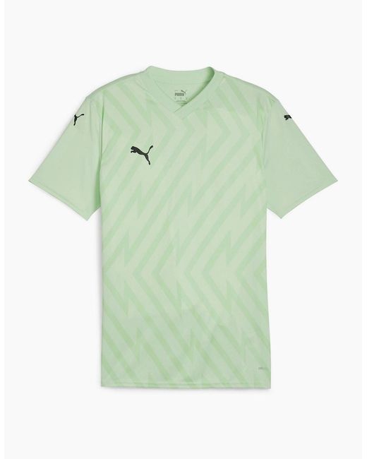 PUMA Green Teamglory Jersey T-Shirt for men