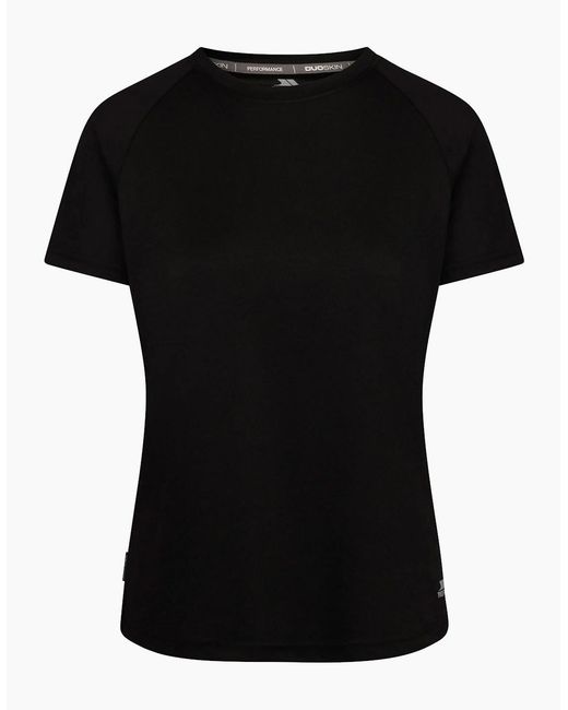 Trespass Black Ladies Claudette Active Top