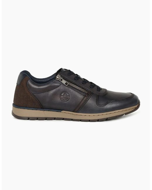 Rieker Black Emery Trainers for men