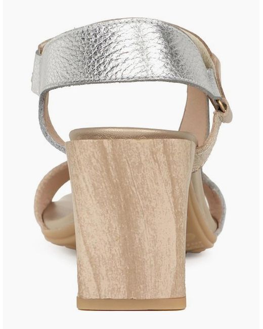 Hispanitas Metallic Miami Sandals