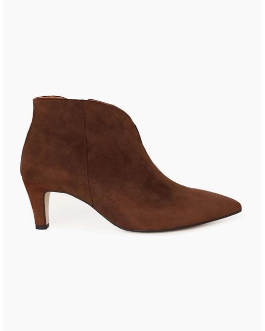 Gabor Brown Terri Ankle Boots