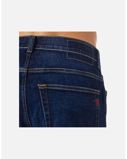 DIESEL Blue D-Fining Tapered Fit Jeans for men