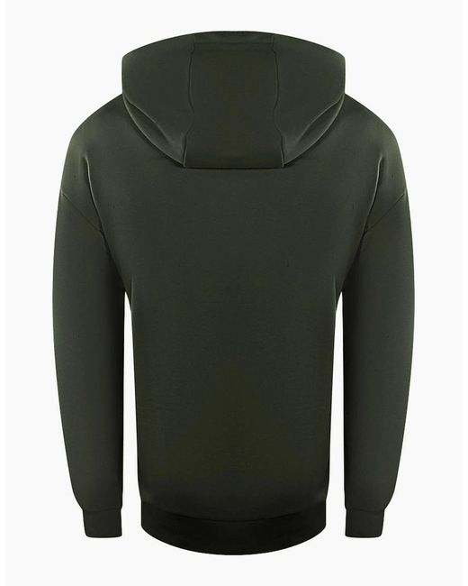 Iceberg Green Ice Small Block Logo Zip-Up Hoodie for men
