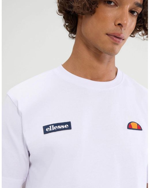 Ellesse White Floran Tee