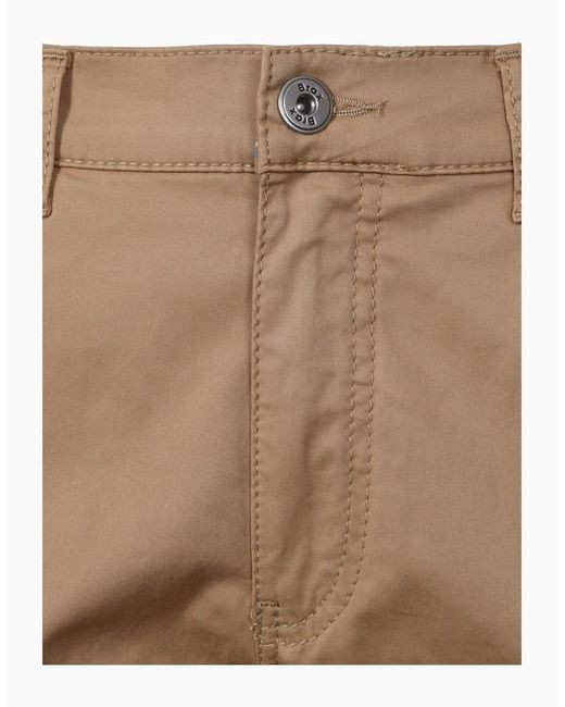 Brax Brown Cadiz Cotton Jeans Tan for men