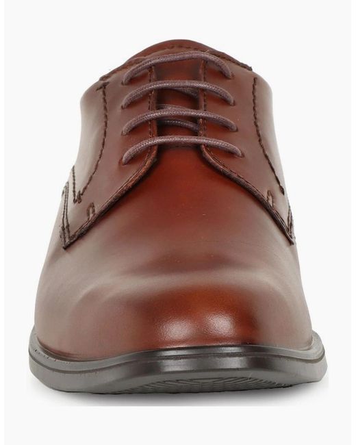 Ecco Brown Melbourne Formal Lace Up Shoes for men