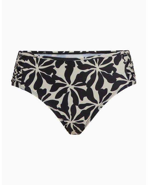 Regatta Black Ladies Aceana Abstract Floral Bikini Bottoms