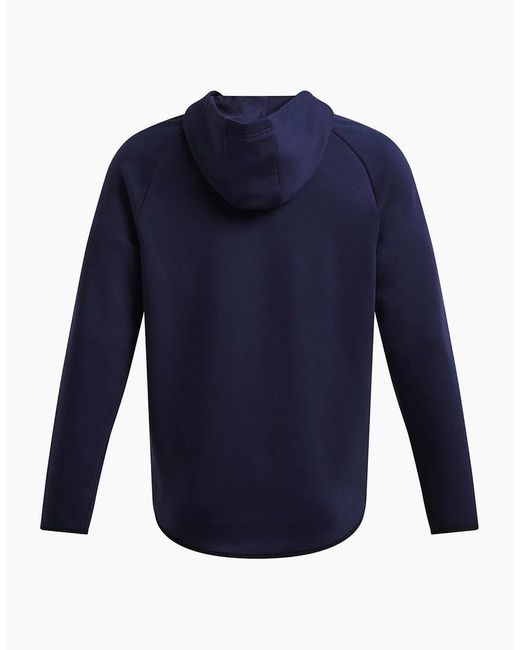 Under Armour Blue Armour Ua Unstoppable Fleece Hoody Eu Hoody for men