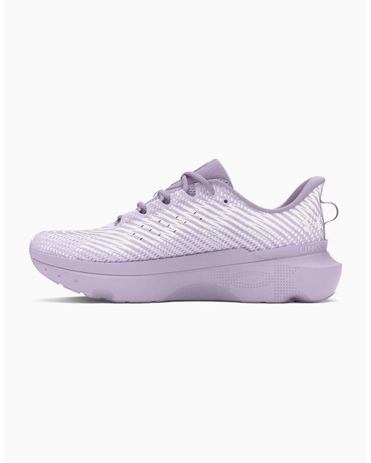 Under Armour Purple Armour Ua W Infinite Pro Road Running Shoes