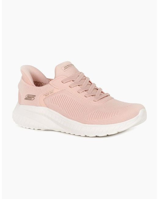 Skechers Pink Bobs Squad Chaos Slip