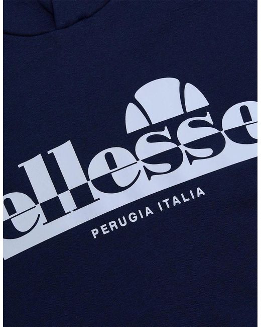 Ellesse Blue Overhead Hoodie for men