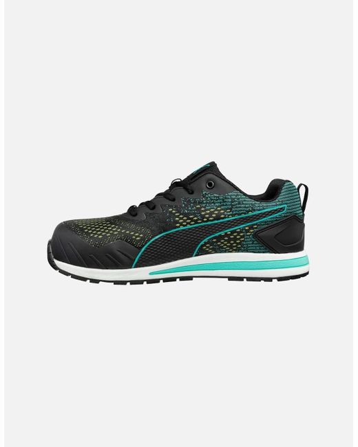 PUMA Blue Ladies Vivid Heart Low Trainers