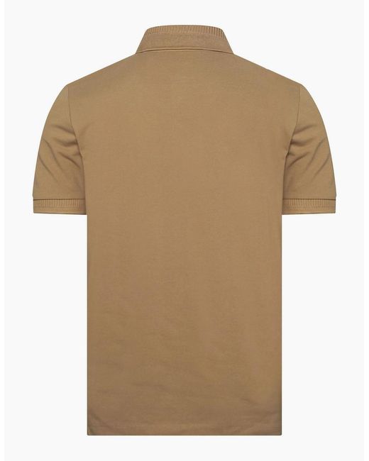 Boss Natural Short Sleeve Polo Shirt for men