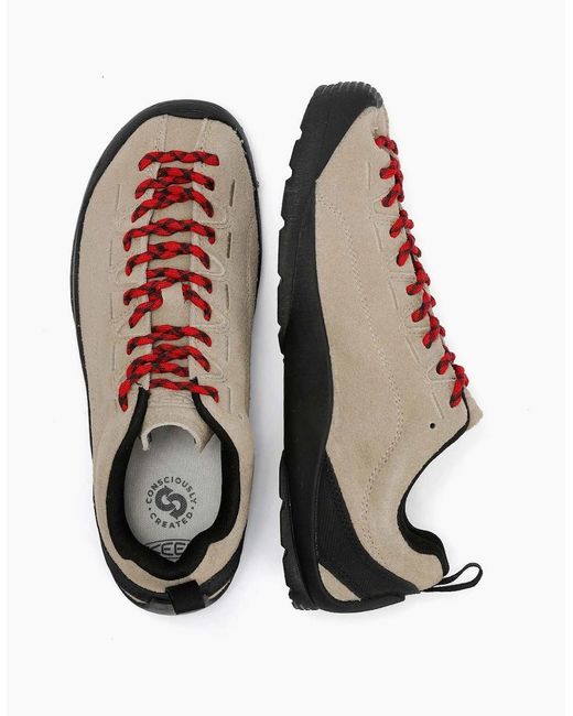 Keen Pink Jasper Suede Mink Trainers for men