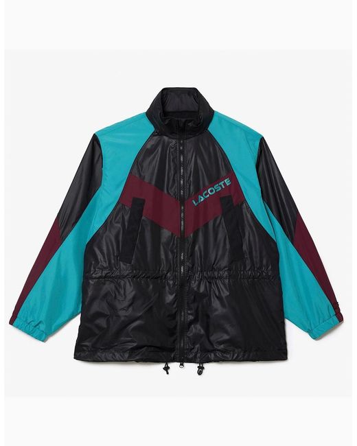 Lacoste Blue Blouson Rain Anorak