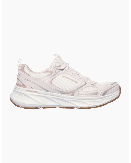 Skechers White Ladies Edgeride Eclipse Trainers