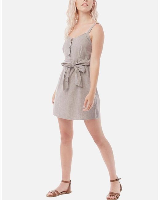 Brave Soul White Melinda Mini Dress Sleeveless Ladies Casual Summer Short Dress