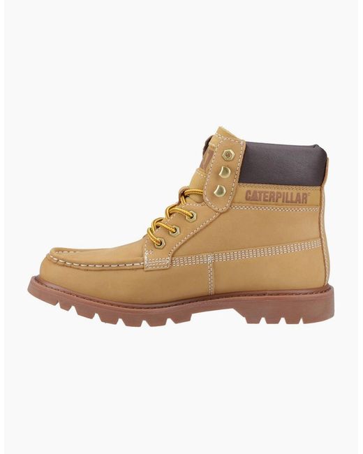 Caterpillar Natural Colorado Moc Toe Boots for men