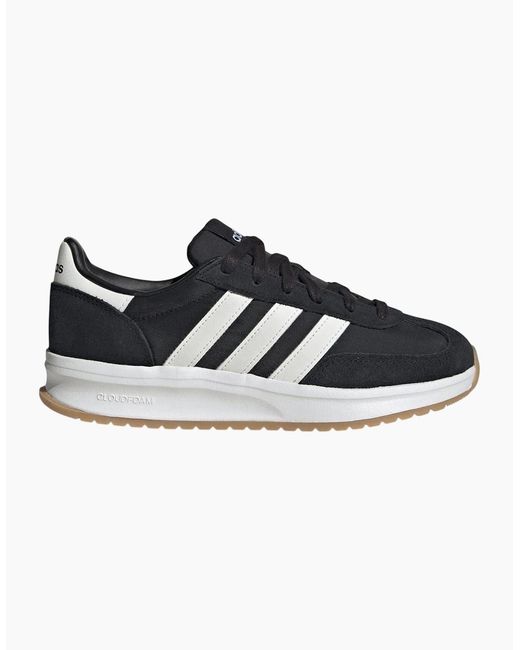 Adidas Black Ladies Run 70S 2.0 Retro Leather Trainers