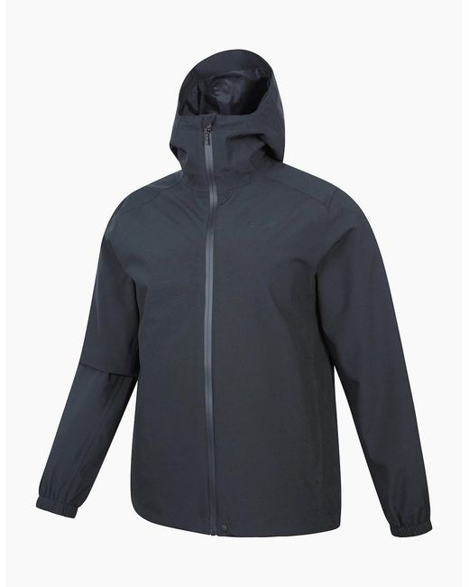 Mountain Warehouse Blue Sambrook Waterproof Jacket for men