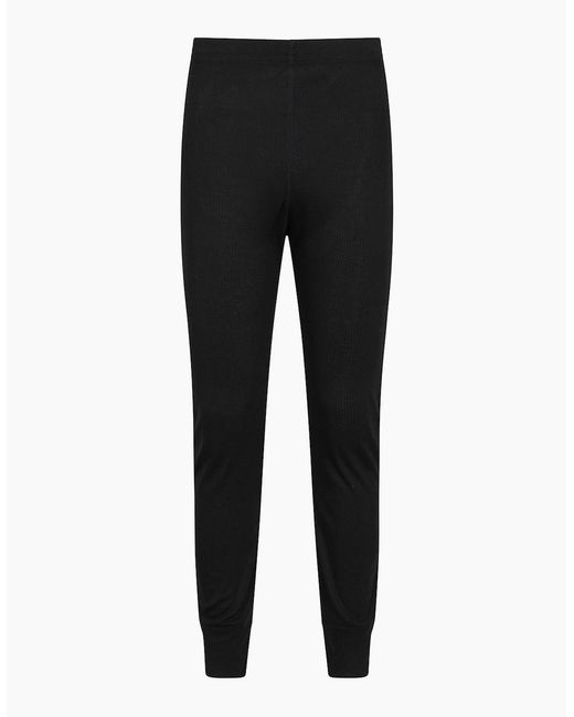 Mountain Warehouse Black Talus Base Layer Bottoms for men